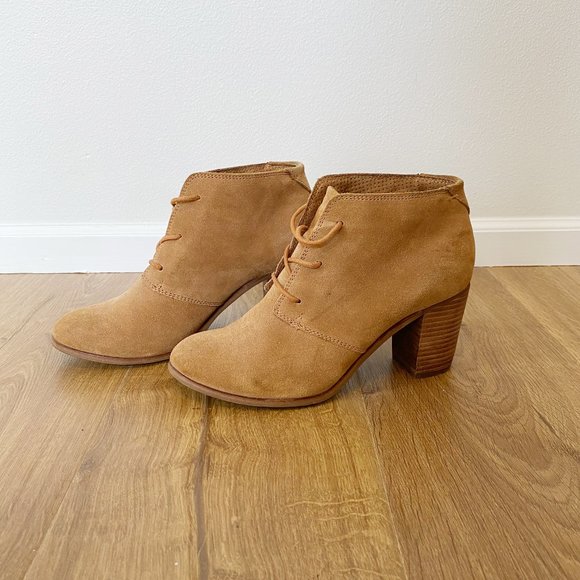 Toms Shoes - Toms Brown Suede Bootie